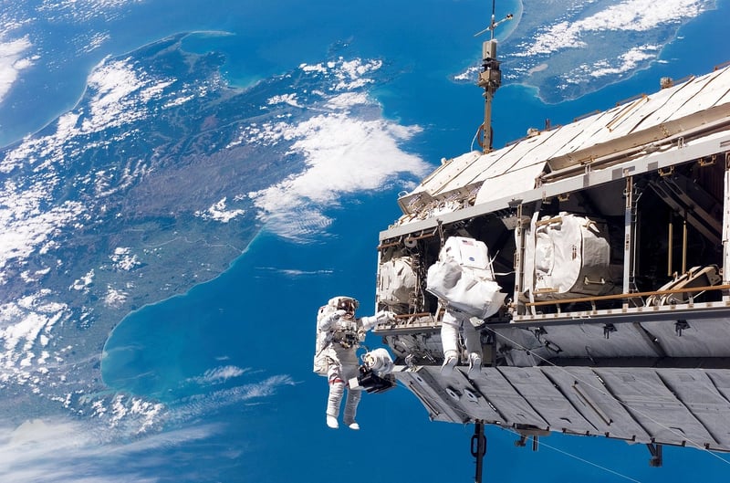 Astronaut on Spacewalk